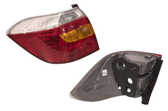 Toyota Kluger GSU40 Series 1 08/2007-09/2010 Tail Light Left Hand Side