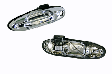 Toyota Landcruiser 100 Series 04/1998-07/2007 Front Outer Door Handle Left Hand Side Chrome