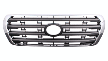 Toyota Landcruiser 200 Series 03/2007-12/2011 Front Grille Chrome & Black