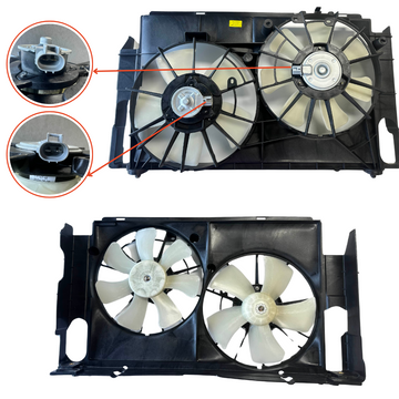 Toyota Rav 4 ZSA42 12/2012-12/2018 Dual Radiator 2.0L Petrol