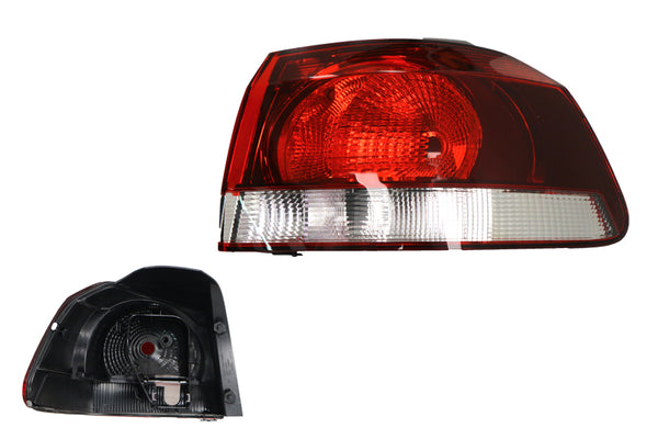 Volkswagen Golf MK6 2008-2013 Tail Light Right Hand Side Hella Type With Tinting