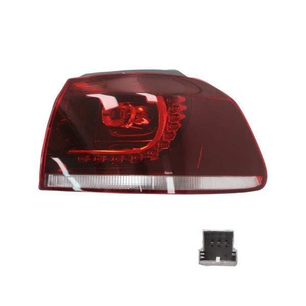 Volkswagen Golf MK6 10/2008-03/2013 Outer Tail Light Right Hand Side LED Type