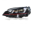 Volkswagen Golf MK7 Gti 2013-2017 Headlight Left Hand Side Xenon with LED Running Light-1