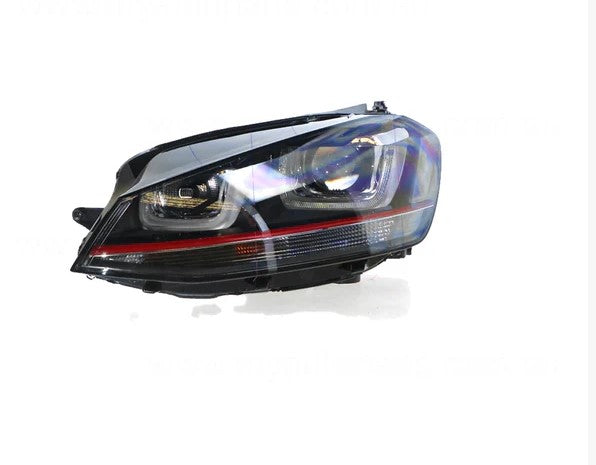 Volkswagen Golf MK7 Gti 2013-2017 Headlight Left Hand Side Xenon with LED Running Light