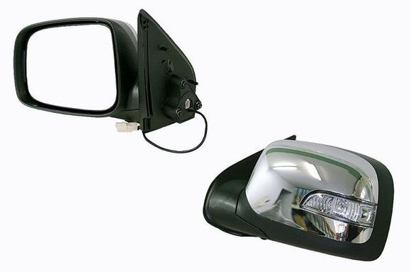 Holden Colorado RC 06/2008 - 05/2012 Door Mirror Left Hand Side Chrome and Indicator