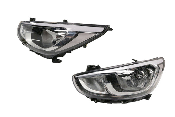 Hyundai Accent RB Series 2 10/2014-06/2017 Head Light Left Hand Side