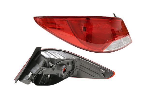 Hyundai Accent RB Series 2 10/2014-2019 Tail Light Left Hand Side Sedan