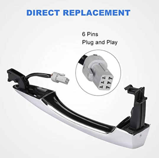 Hyundai Tucson 2016-2019 Outer Door Handle Front Left Hand Side Smart Key