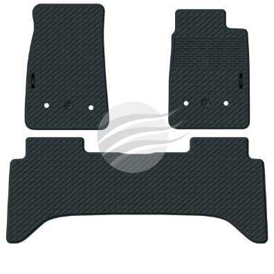 Isuzu D-MAX 07/2020-Onwards Front Floor Mats Set