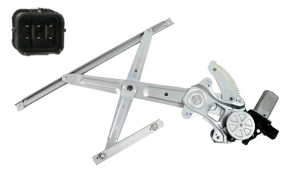 Isuzu D-MAX TFS 07/2012-06/2020 Window Regulator Front Right Hand Side 6 Pin Plug