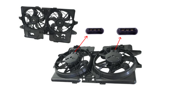 Mazda Tribute 03/2001- 05/2006 Radiator Fan 2.0Litre Inline 4 Petrol