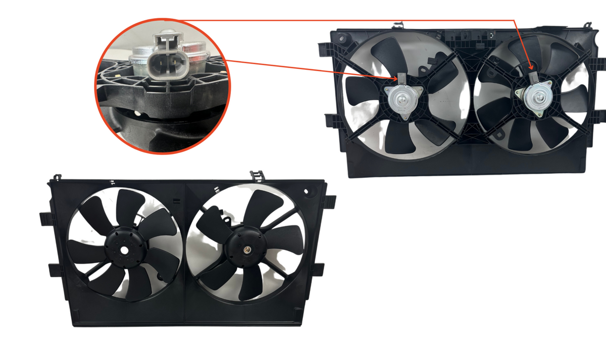 Asx Radiator Mitsubishi ASX XA/XB/XC 2010-2016 Radiator Fan Dual Type | All ...