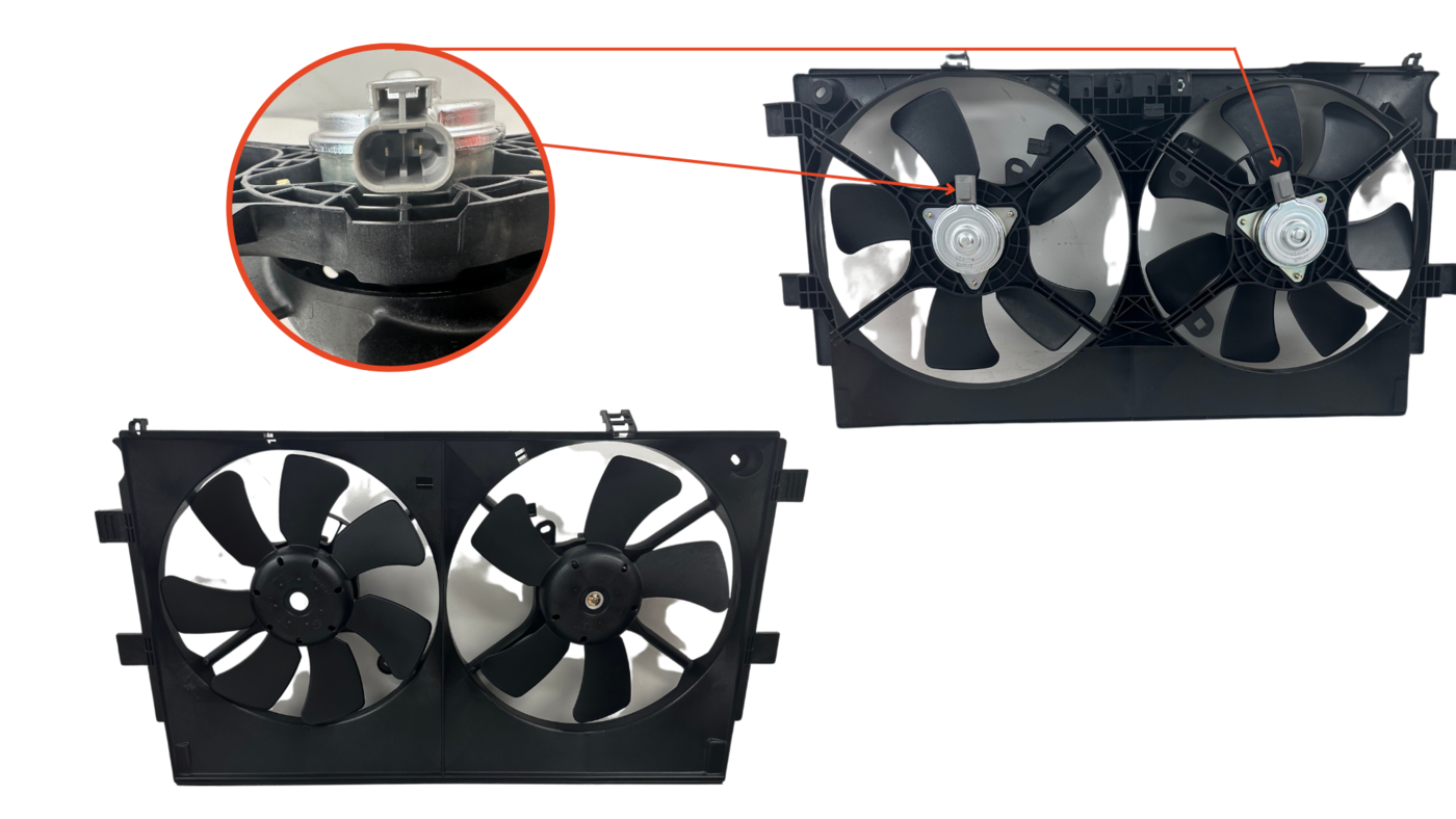 Mitsubishi ASX XA/XB/XC 2010-2016 Radiator Fan Dual Type