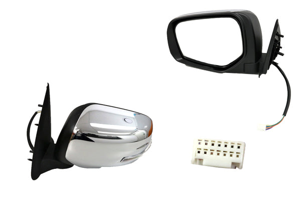 Mitsubishi Triton MQ 2015-2018 Door Mirror Left Hand Side Chrome