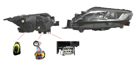 Mitsubishi Triton MR 11/2018-Onwards Head Light Left Hand Side