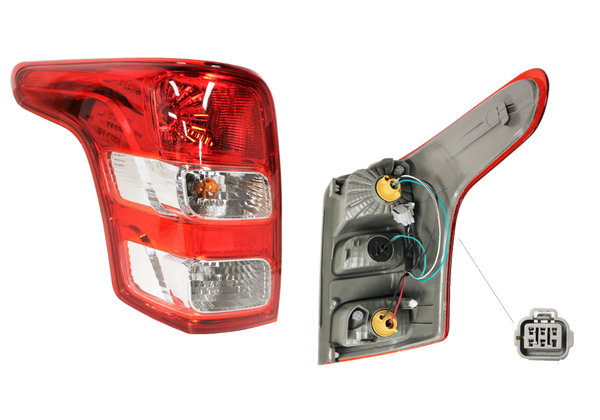 Mitsubishi Triton MQ 01/2015-10/2018 Tail Light Left Hand Side