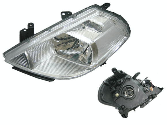 Nissan Tiida C11 Series 1 02/2006-02/2010 Head Light Left Hand Side