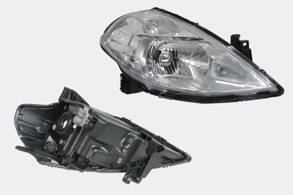 Nissan Tiida C11 Series 2 03/2010-2013 Head Light Right Hand Side