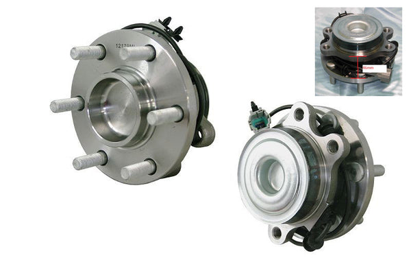 Nissan Navara D40 12/2005-04/2015 Front Wheel Hub Spain Build 2WD ABS Type