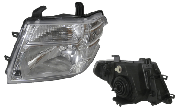 Nissan Navara D40 02/2010-04/2015 Headlight Left Hand Side Spain Built