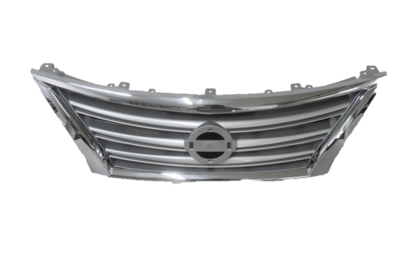 Nissan Pulsar B17 11/2012-12/2017 Front Grille Chrome