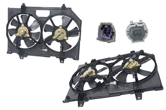 Nissan XTrail T30 10/2003-08/2007 Dual Radiator Fan