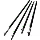 Honda CRV 2007-2011 Window Weather Strip Set Chrome-1