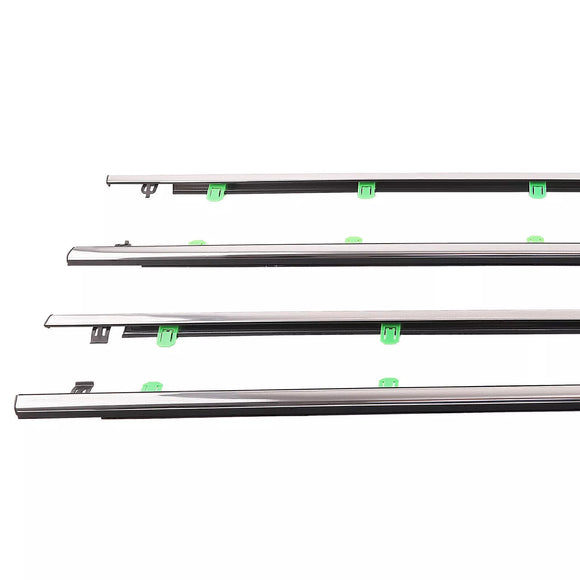 Honda CRV 2007-2011 Window Weather Strip Set Chrome