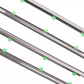 Honda CRV 2007-2011 Window Weather Strip Set Chrome - 0