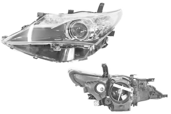 Toyota Corolla ZRE182 Series 1 2013-2015 Headlight Left Hand Side