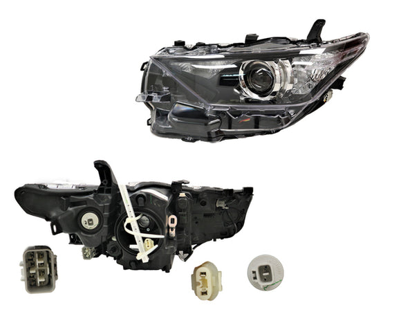 Toyota Corolla ZRE182 Series 2 03/2015-07/2018 Headlight Left Hand Side Halogen