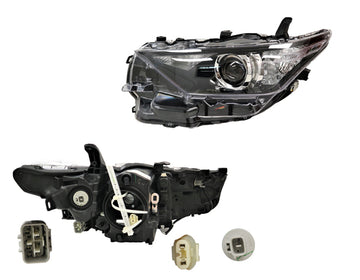 Toyota Corolla ZRE182 Series 2 03/2015-07/2018 Headlight Right Hand Side Halogen