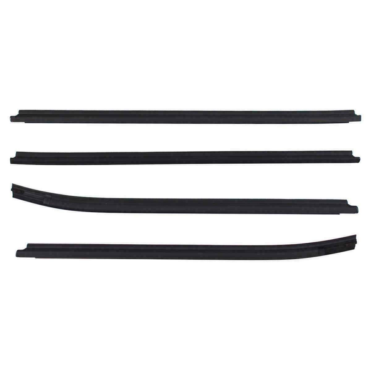 Toyota Hilux SR5/SR/VIGO/MK6 Pickup 2005-2015 Window Weather Strip Set Front & Rear Double Cab Models