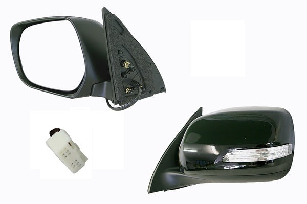 Toyota Prado J150 10/2009- 10/2013 Door Mirror Left Hand Side 7 Pins