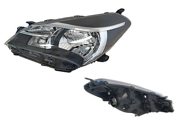 Toyota Yaris NCP130 NCP131 07/2014 - 12/2016 Head Light Left Hand Side