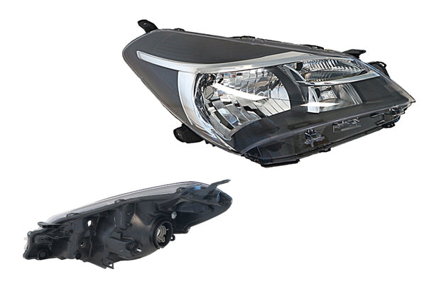 Toyota Yaris NCP130 NCP131 07/2014 - 12/2016 Head Light Right Hand Side