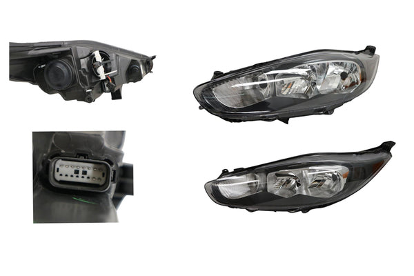 Ford Fiesta WZ 08/2013-onwards Headlight Left Hand Side Halogen