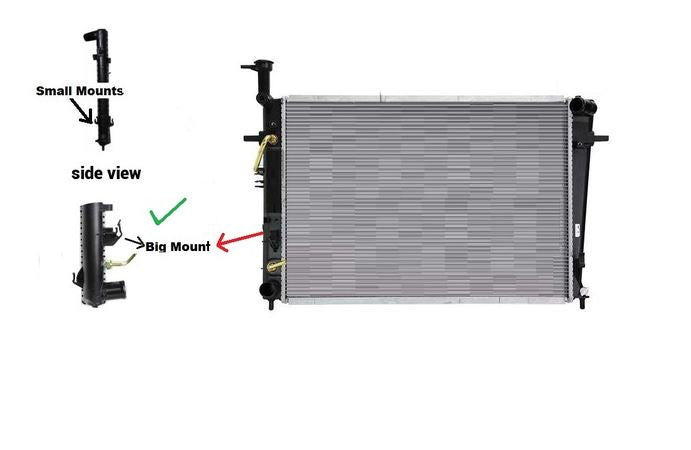 Hyundai Tucson JM 2004-2010 Radiator 2.7Litre