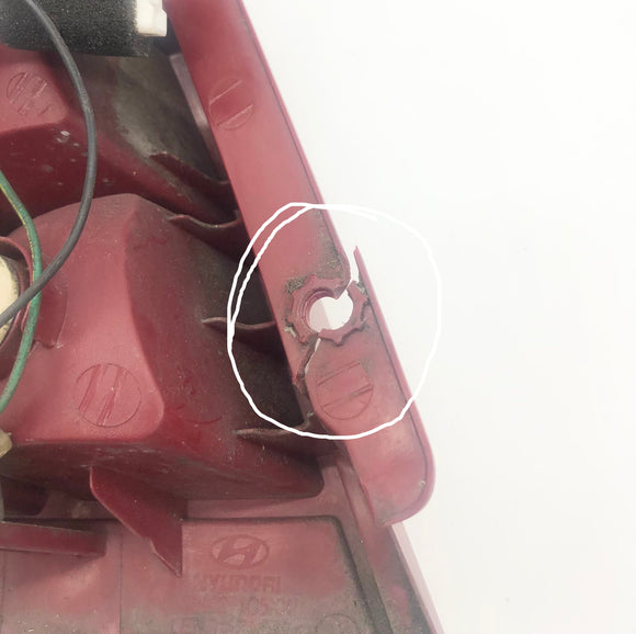Hyundai Getz 10/2005-2011 Tail Light Right Hand Side