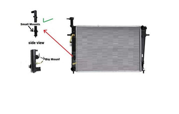 Kia Sportage KM 08/2004-04/2010 Radiator 2.0 & 2.7 Litre Petrol Auto