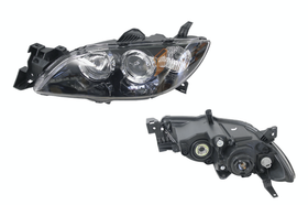 Mazda 3 BK 2004-2008 Headlight Left Hand - All AutomotiveParts