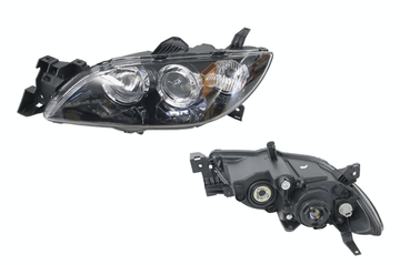Mazda 3 BK 2004-2008 Headlight Left Hand - All AutomotiveParts