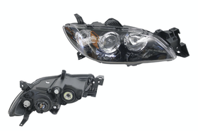 Mazda 3 BK 2004-2008 Headlight Right Hand - All AutomotiveParts
