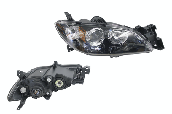 Mazda 3 BK 2004-2008 Headlight Right Hand - All AutomotiveParts