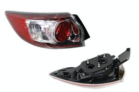 Mazda 3 BL 2009-2014 Tail Light Outer Left Hand Hatchback - All AutomotiveParts