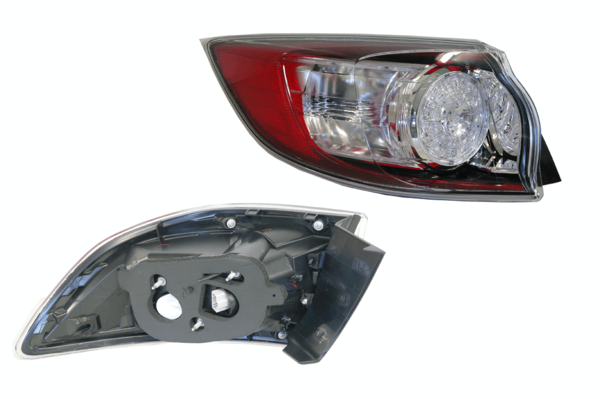 Mazda 3 SP25/MPS 2009-2014 Tail Light Outer Left Hand Hatchback - All AutomotiveParts