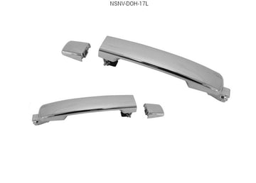 Nissan Navara 2005-2015 Outer Front Door Handle Left Hand Side Chrome