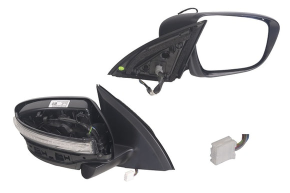 Nissan Qashqai J11 2014-Onwards Door Mirror Right Hand Drivers Side
