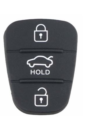 Hyundai I30, I20, Elantra Rubber Car Key Pad