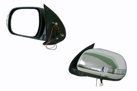 Toyota Hilux 2005-2011 Door Mirror Left Hand Chrome - All AutomotiveParts